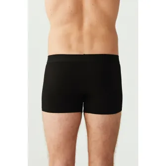 U.S. Polo Assn., Set de boxeri cu logo discret - 3 perechi, Negru, M
