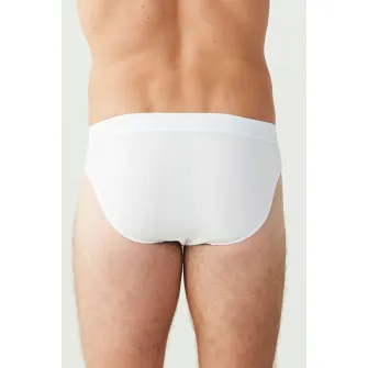U.S. Polo Assn., Set de chiloti din amestec de modal -3 perechi, Alb, S