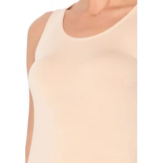 U.S. Polo Assn., Top bej cu decolteu rotund, Bej, 42