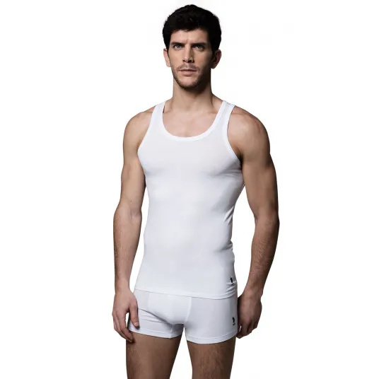 U.S. Polo Assn., Top de casa cu logo, Alb, S