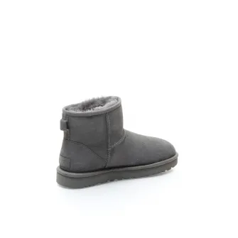 UGG, Cizme scurte de piele intoarsa Classic Mini II, Gri, 7
