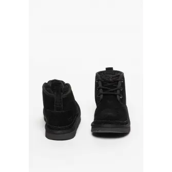 UGG, Ghete chukka din piele intoarsa Neumel II, Negru, 31 EU