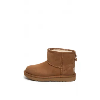 UGG, Ghete de piele intoarsa, fara inchidere Classic, Maro, 31 EU