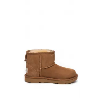 UGG, Ghete de piele intoarsa, fara inchidere Classic, Maro, 31 EU