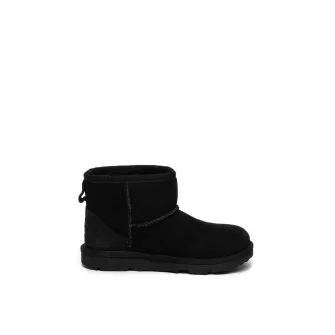 UGG, Ghete de piele intoarsa, fara inchidere Classic Mini II, Negru, 31 EU
