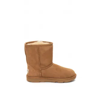 UGG, Ghete fara inchidere, de piele intoarsa Classic II, Maro deschis, 31 EU