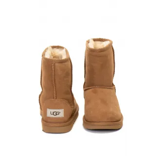 UGG, Ghete fara inchidere, de piele intoarsa Classic II, Maro deschis, 31 EU