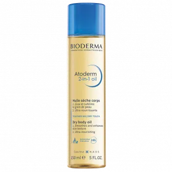 Ulei de corp 2 in 1, Bioderma Atoderm, 150 ml