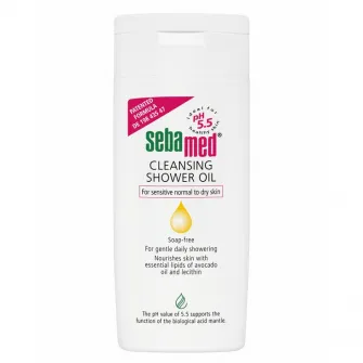 Ulei dermatologic de dus Sebamed, 200 ml