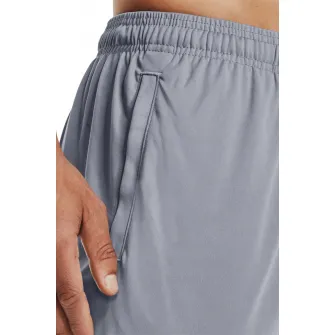 Under Armour, Bermude cu imprimeu logo pentru antrenament Techв„ў, Gri, S