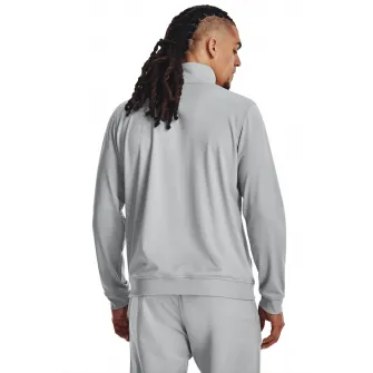 Under Armour, Bluza de trening cu fermoar, pentru antrenament Sportstyle, Gri deschis, L