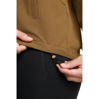 Under Armour, Bluza de trening rezistenta la apa pentru antrenament, Maro, Bej deschis, M