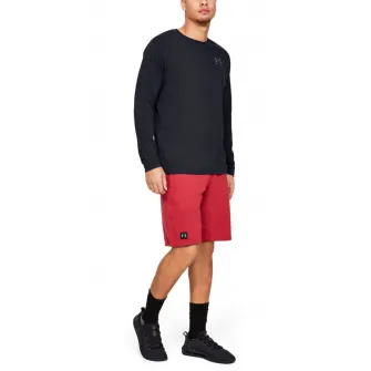 Under Armour, Bluza lejera, pentru fitness Sportstyle, Negru, XL