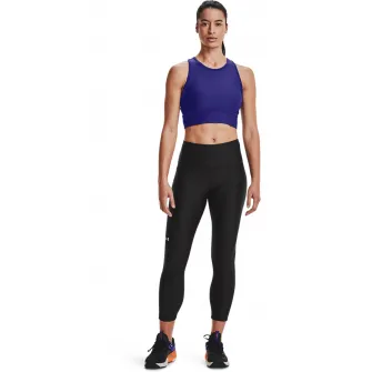 Under Armour, Colanti crop pentru fitness HeatGearВ® Armour, Negru, S