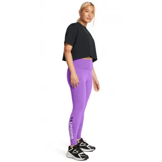 Under Armour, Colanti cu model grafic, pentru antrenament Campus, Lila, M