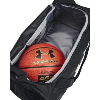 Under Armour Geanta UA Undeniable 5.0 Duffle SMUnisex, Black / Black / Metallic Silver, OSFM