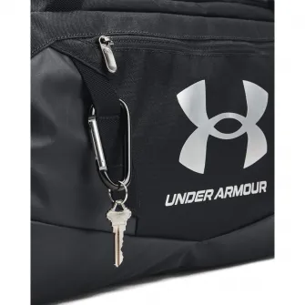 Under Armour Geanta UA Undeniable 5.0 Duffle SMUnisex, Black / Black / Metallic Silver, OSFM