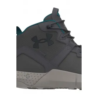 Under Armour, Ghete impermeabile pentru trekking MG Valsetz, Negru, Gri inchis, 10.5