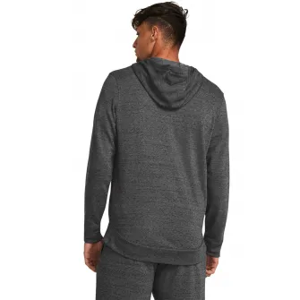 Under Armour, Hanorac cu fermoar pentru antrenament Rival Terry, Gri antracit, S