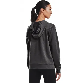 Under Armour, Hanorac cu snur pentru antrenament Rival, Gri antracit, S