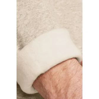 Under Armour, Hanorac lejer pentru fitness Essential, Bej melange, L