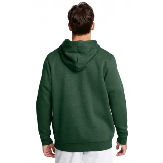 Under Armour, Hanorac lejer pentru fitness Essential, Verde inchis, M