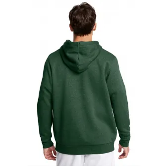 Under Armour, Hanorac lejer pentru fitness Essential, Verde inchis, S