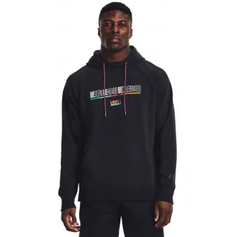 Under Armour, Hanorac pentru antrenament Heavyweight Black History Month, Negru, S