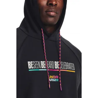 Under Armour, Hanorac pentru antrenament Heavyweight Black History Month, Negru, S