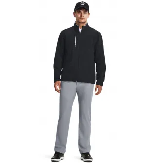 Under Armour, Jacheta cu fermoar pentru golf, Negru, S