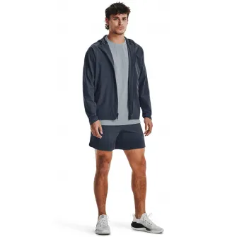 Under Armour, Jacheta cu maneci raglan pentru antrenament Unstoppable, Gri carbune, L