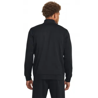 Under Armour, Jacheta lejera pentru antrenament Twister, Negru, Alb, L