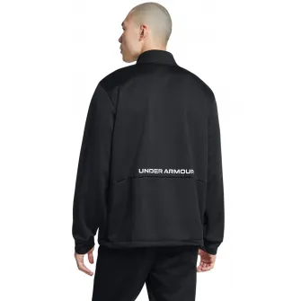 Under Armour, Jacheta rezistenta la apa cu logo, Negru, S