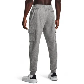 Under Armour, Pantaloni cargo pentru antrenament Rival, Gri melange, S