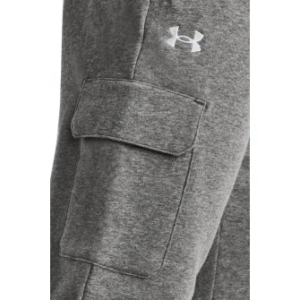 Under Armour, Pantaloni cargo pentru antrenament Rival, Gri melange, S