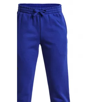 Under Armour, Pantaloni cu snur de ajustare pentru antrenament Script, Albastru royal, 149-160 CM