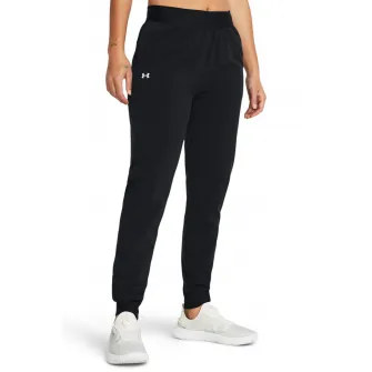 Under Armour, Pantaloni cu talie inalta pentru antrenament Rival, Negru, M