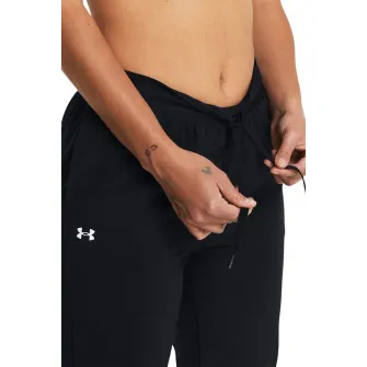 Under Armour, Pantaloni cu talie inalta pentru antrenament Rival, Negru, M