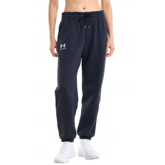 Under Armour, Pantaloni de trening, pentru fitness Essential, Negru, Alb, S