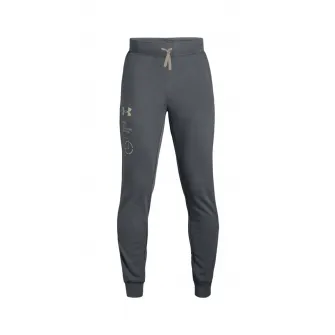 Under Armour, Pantaloni pentru fitness Rival, Gri inchis, XS