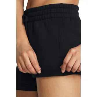 Under Armour, Pantaloni scurti din amestec de bumbac, pentru fitness Rival, Negru, M