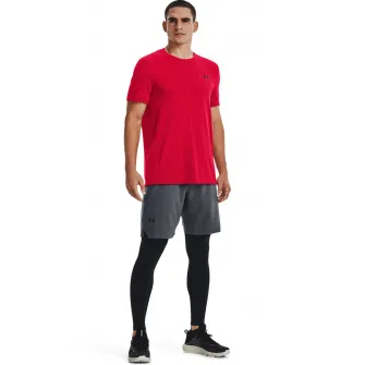 Under Armour, Pantaloni scurti elastici, pentru fitness Vanish Woven 8 '', Negru, Gri, XL