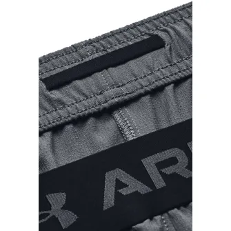 Under Armour, Pantaloni scurti elastici, pentru fitness Vanish Woven 8 '', Negru, Gri, XL