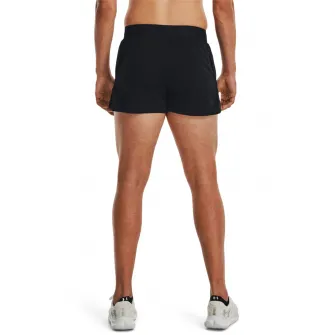 Under Armour, Pantaloni scurti pentru alergare Lighter Than Air, Negru, Verde lime, S