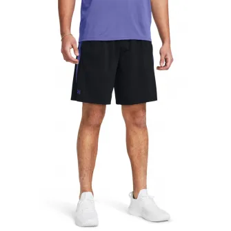 Under Armour, Pantaloni scurti, pentru fitness Tech Vent, Negru, Lila, S