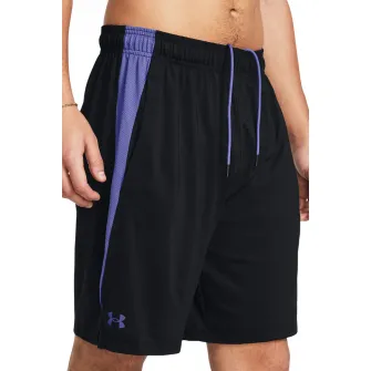 Under Armour, Pantaloni scurti, pentru fitness Tech Vent, Negru, Lila, S