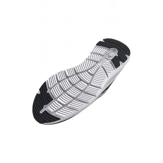 Under Armour, Pantofi Charged Impulse 3 cu garnituri peliculizate pentru alergare, Negru, Alb, 10.5