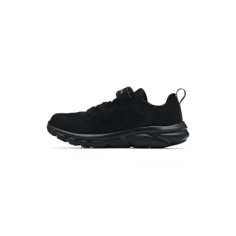 Under Armour, Pantofi cu garnituri de piele pentru fitness Assert 9, Negru, 28 EU