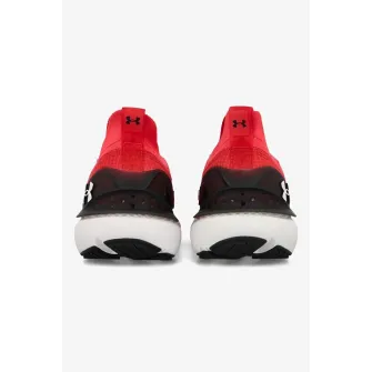 Under Armour, Pantofi cu insertii de material sintetic, pentru alergare Shift, Rosu capsuna, 11