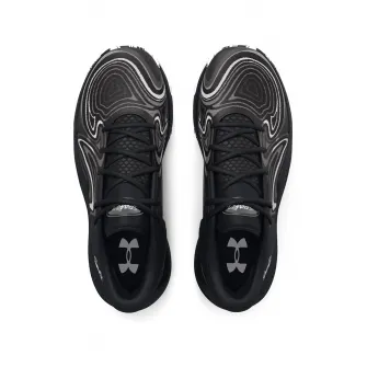 Under Armour, Pantofi mid-cu pentru baschet Spawn 6, Negru, Gri, 9